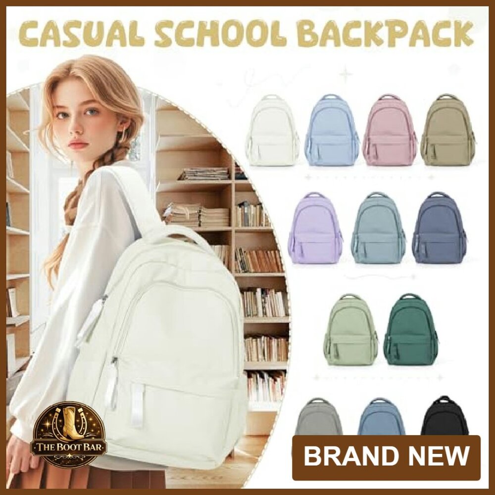 Lightweight Polyester Backpack With Laptop Compar… - image 7